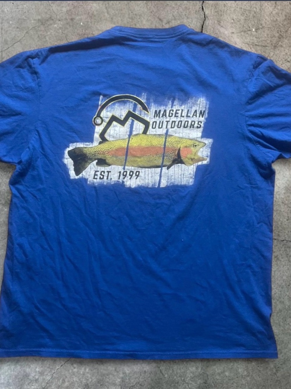 Magellan Outdoors Blue
Fishing Tee
